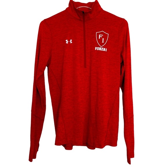 Girls Long Sleeve Red Pullover Volleyball Warmup Size Medium FORZA 1 Volleyball - Picture 5 of 5